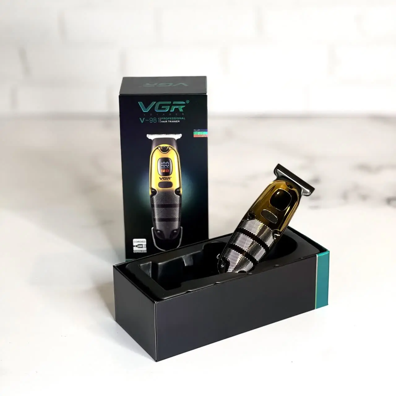 #ماشین اصلاح سر و صورت وی جی آر🍓 VGR ۹۸۱
