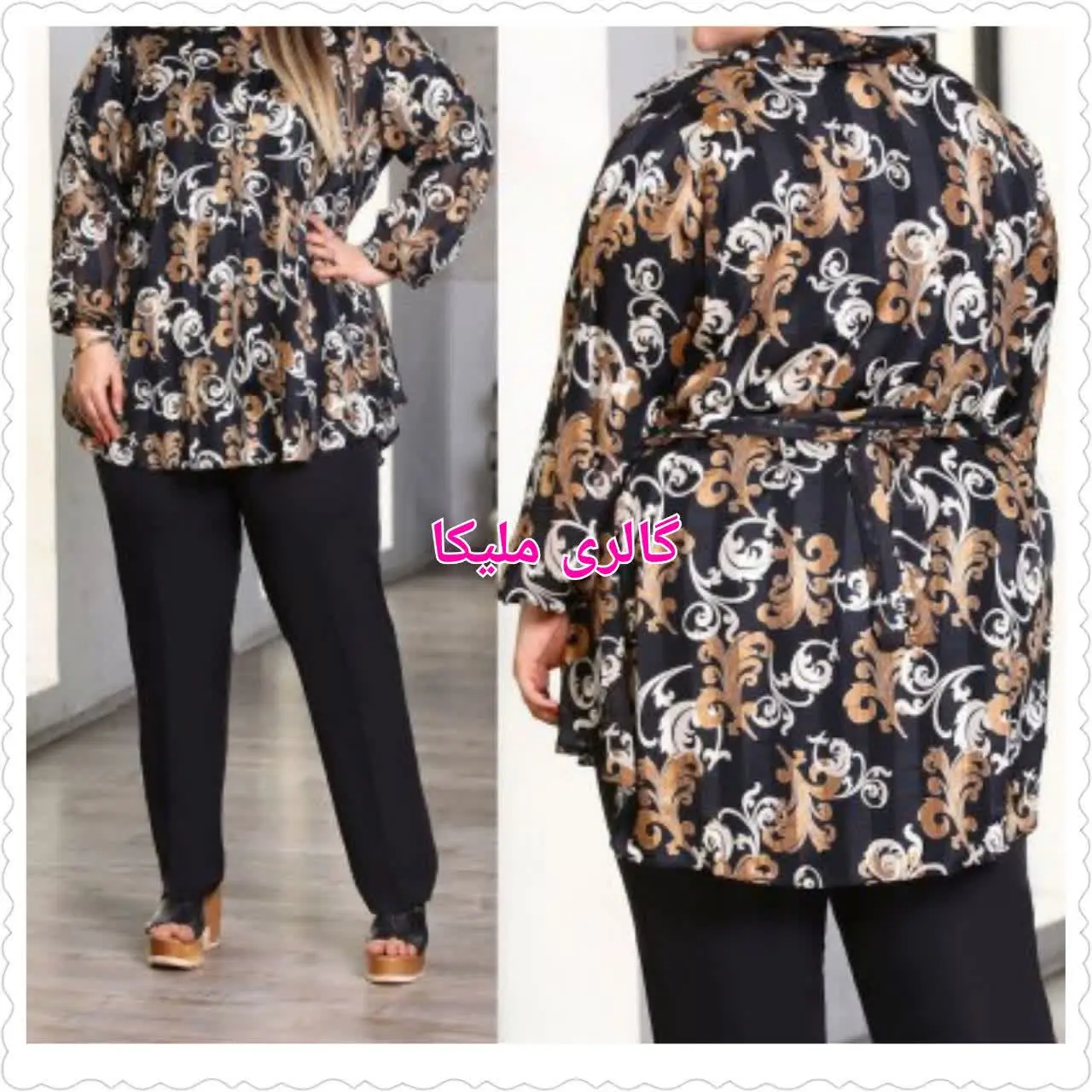 ✨ #شومیز #سایزبزرگ مدل سیما ✨
