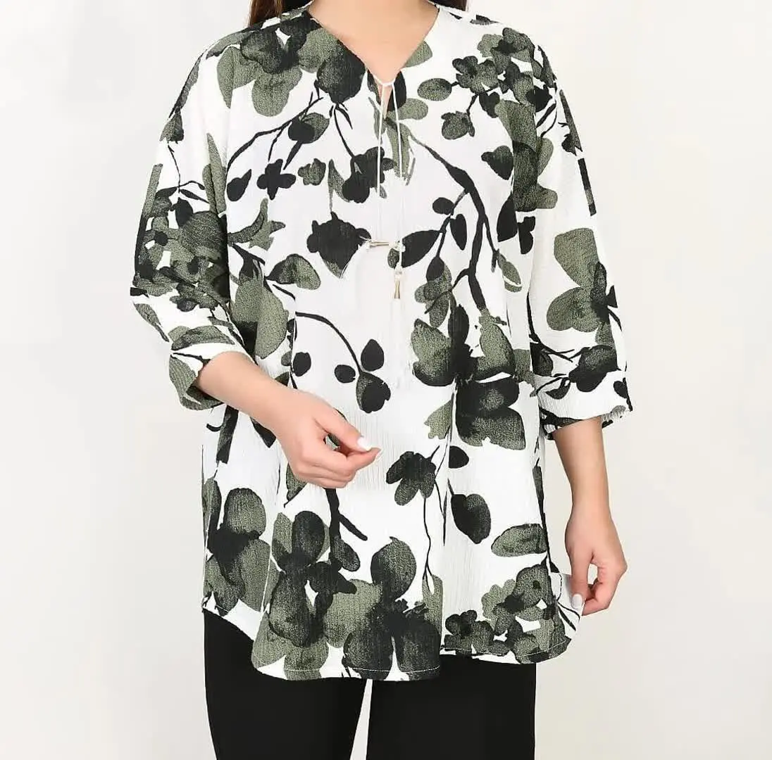 💞 تونیک تابستانه طرح برگی💞
