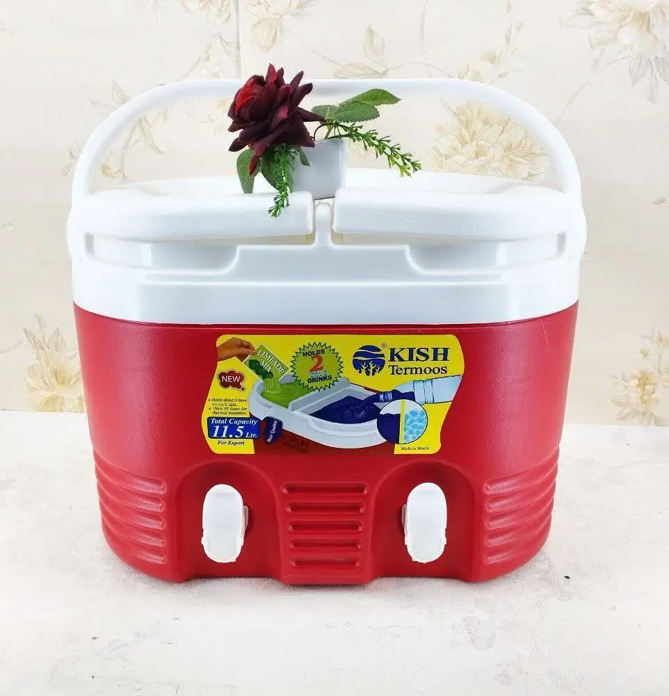 👈 دارای ۲ عدد شیر اهرمی برای استفاده از یخدان بعنوان کلمن آب 
