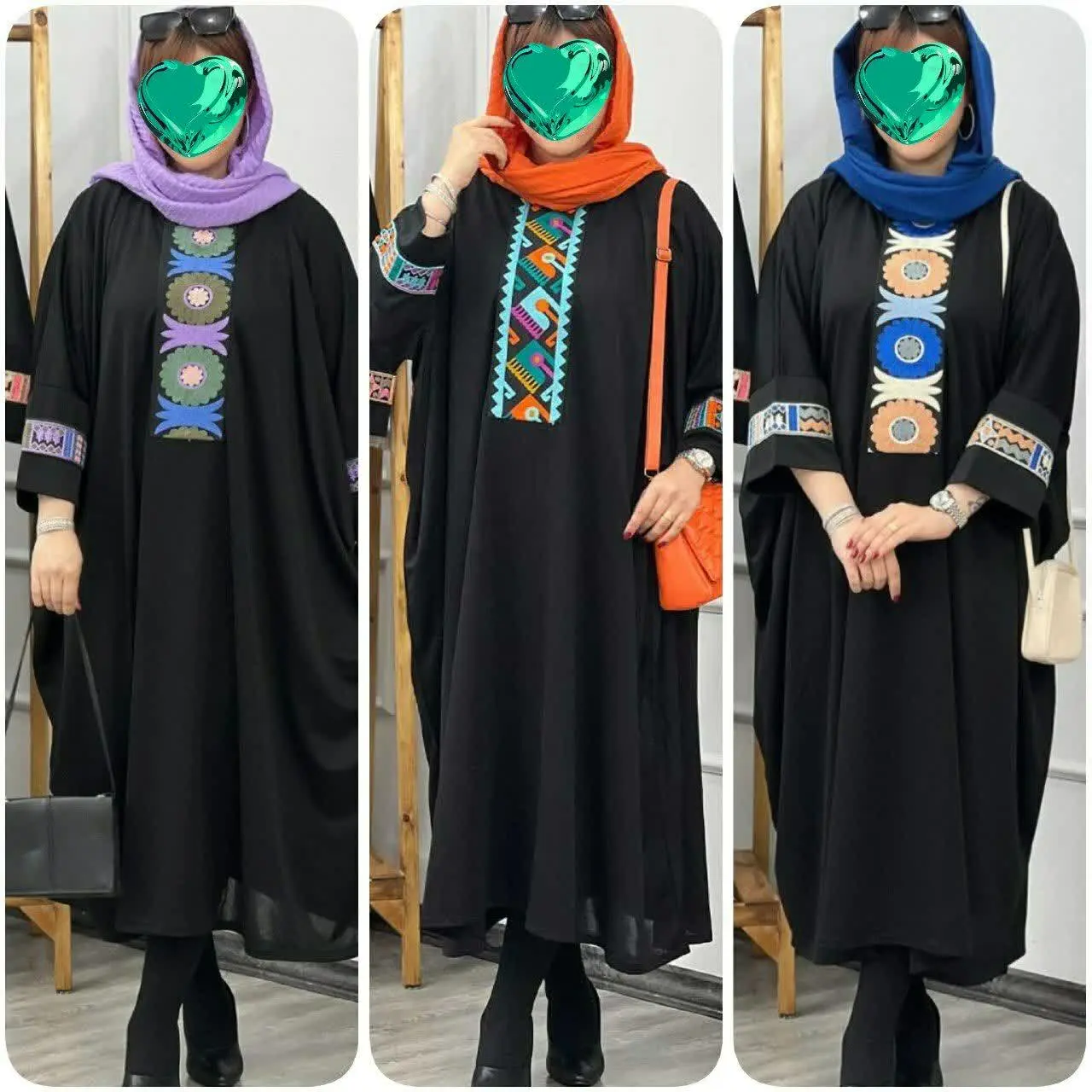 ❤️نام: مانتو عبایی مدل پرنیان
