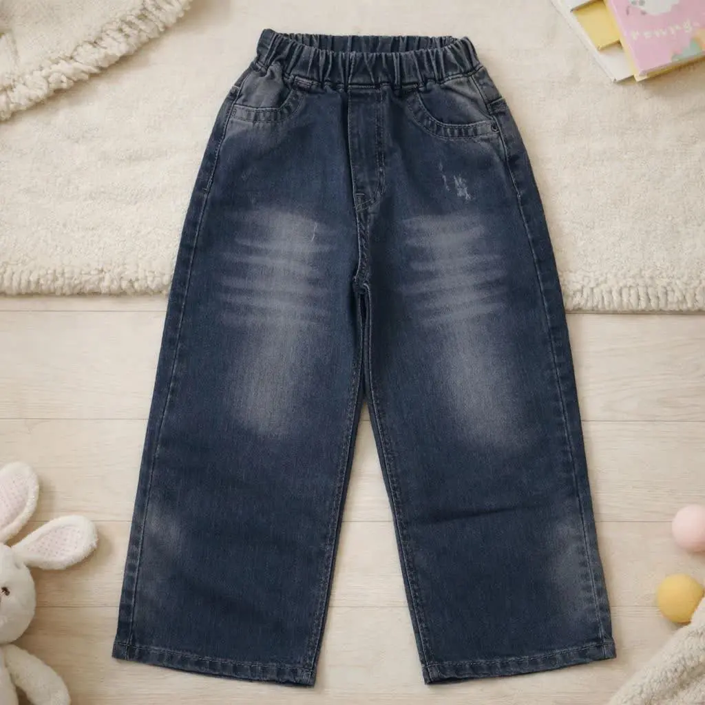 • شلوار بگ اسپورت با پارچه...