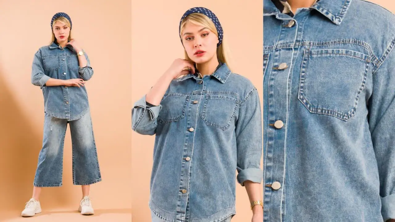 👚 مانتو لی ۲ جیب