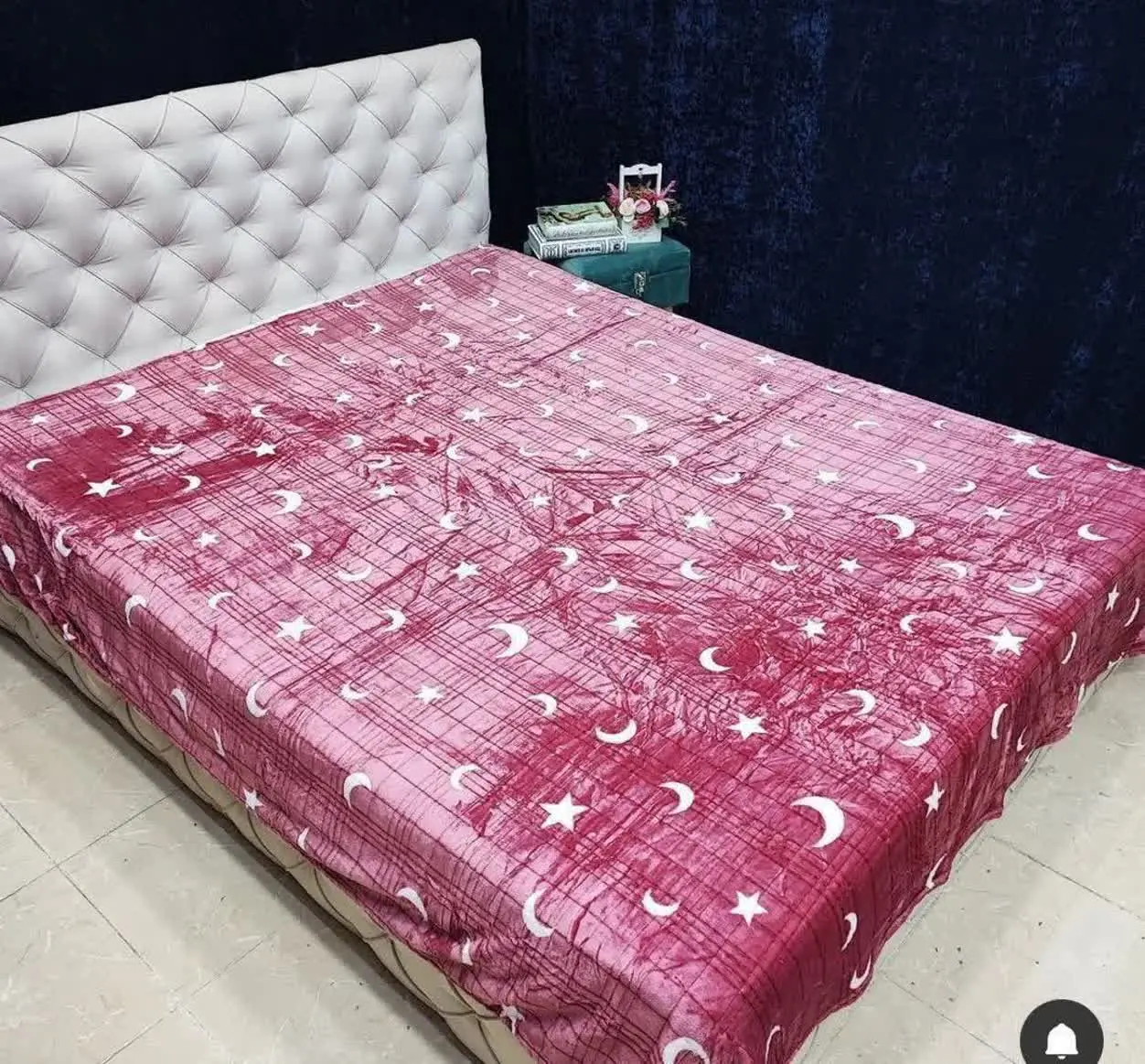 ✅✅✅✅پتو ژله‌ای ماه و ستاره
