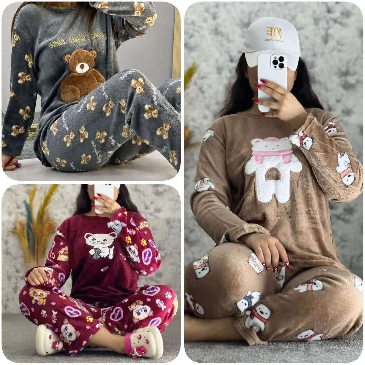 ❤️نام: بلوز و شلوار تدی استیکری
