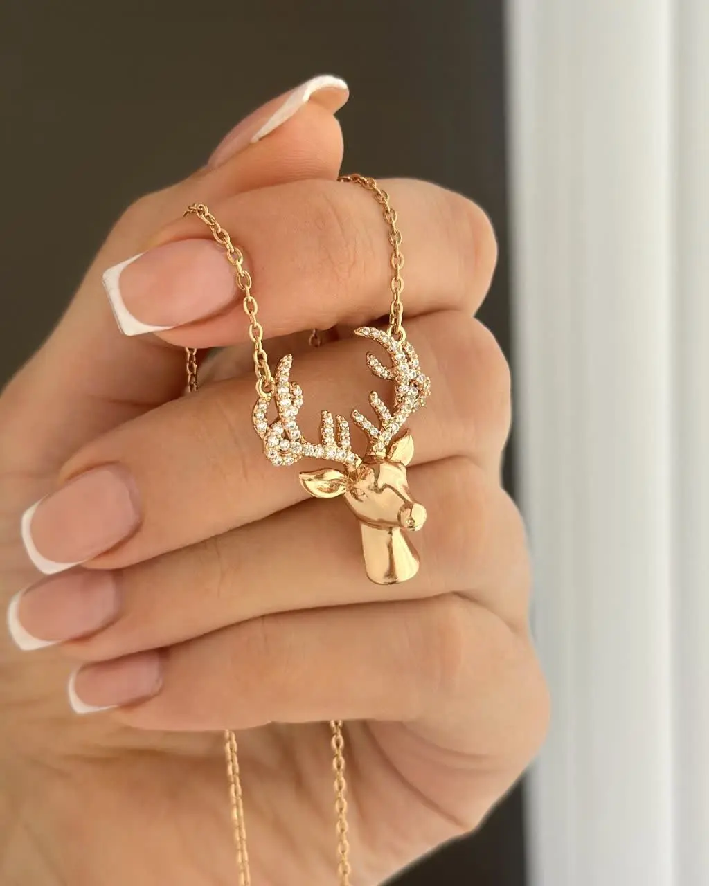 پلاک گوزن و زنجیرژوپینگ کد...