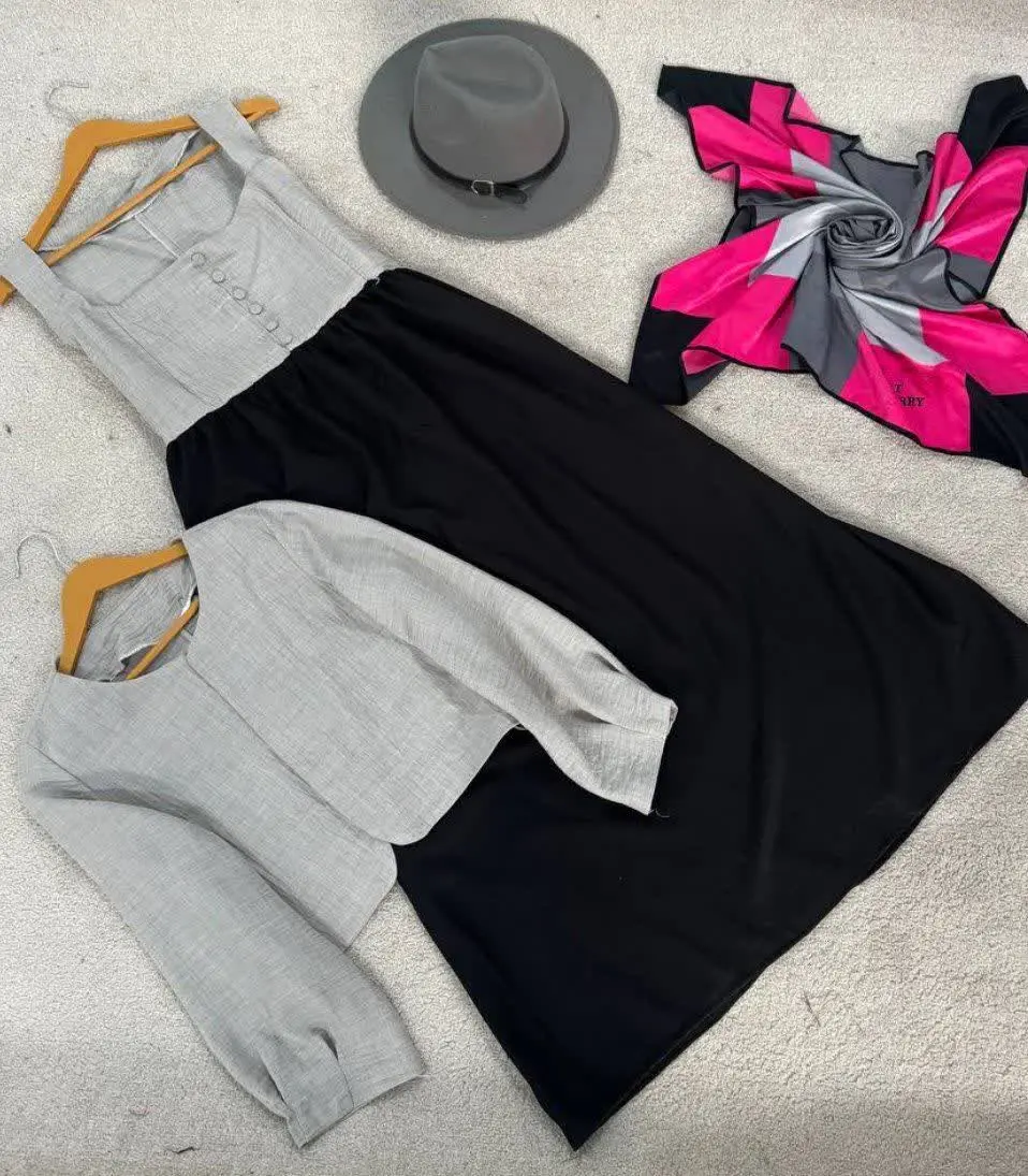 👚 نام: ست کت سارافون حدیث ✔️
