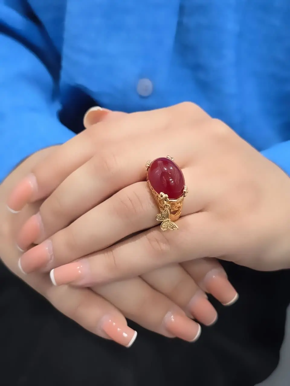 #انگشتر سنگ دار جدید😍
