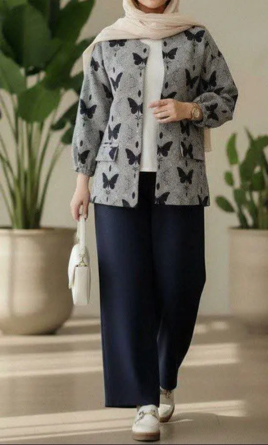 🖤نام: کت شلوار پروانه