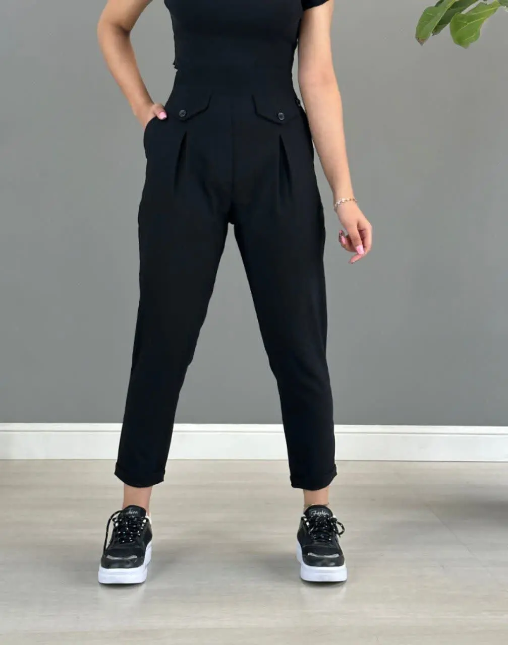 شلوار کتان مام