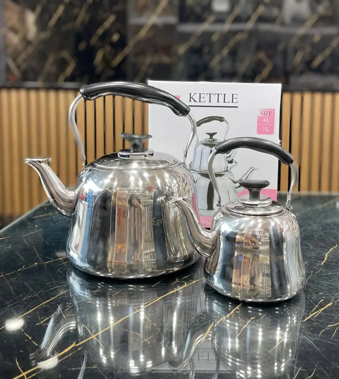 کتری قوری سوتی استیل Dessini💥