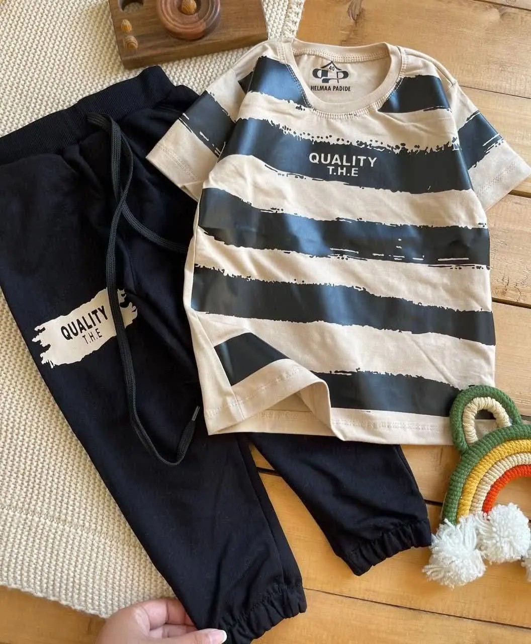 ♨️ ست تیشرت شلوار 😍👆