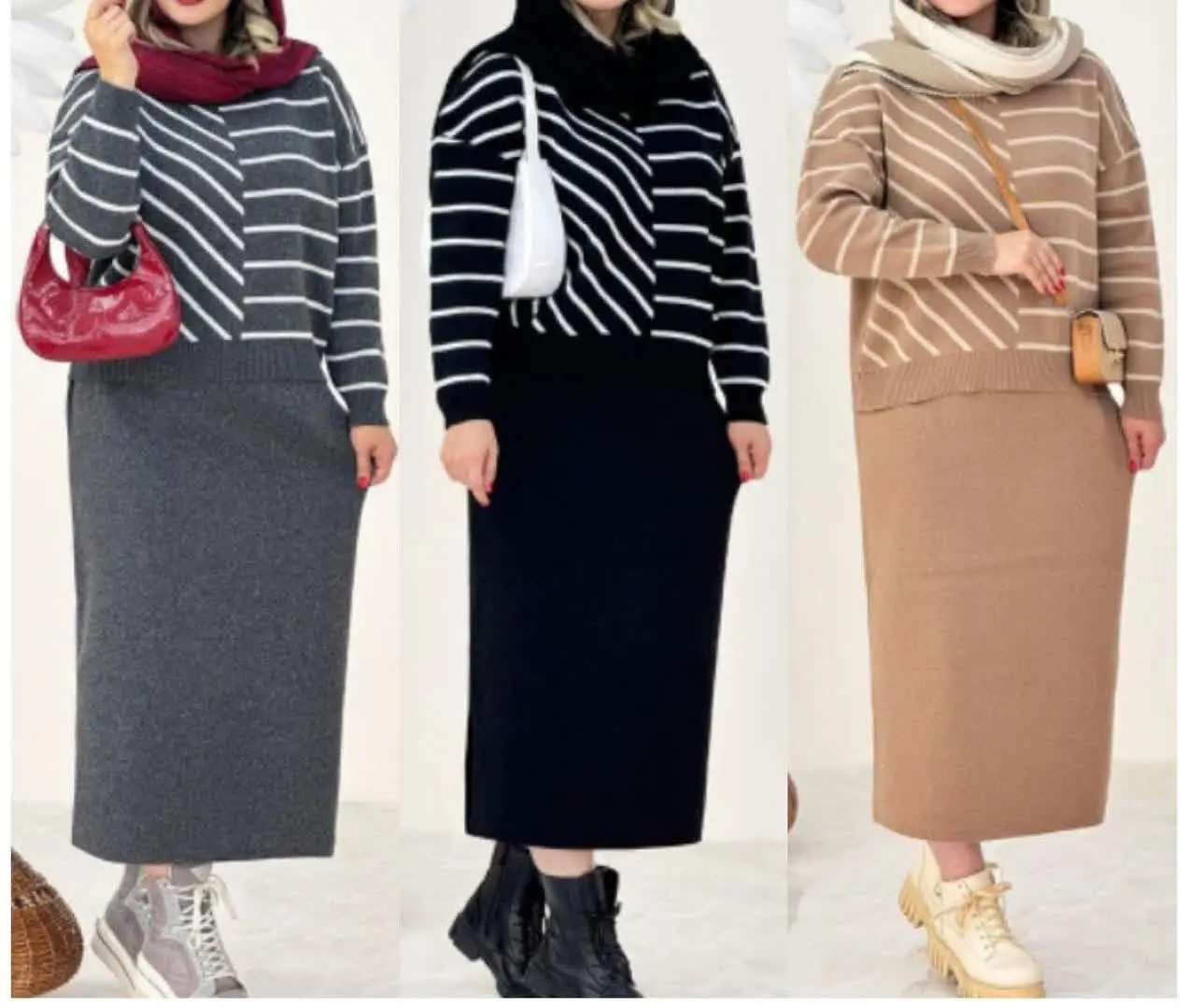 بلوز دامن بافت