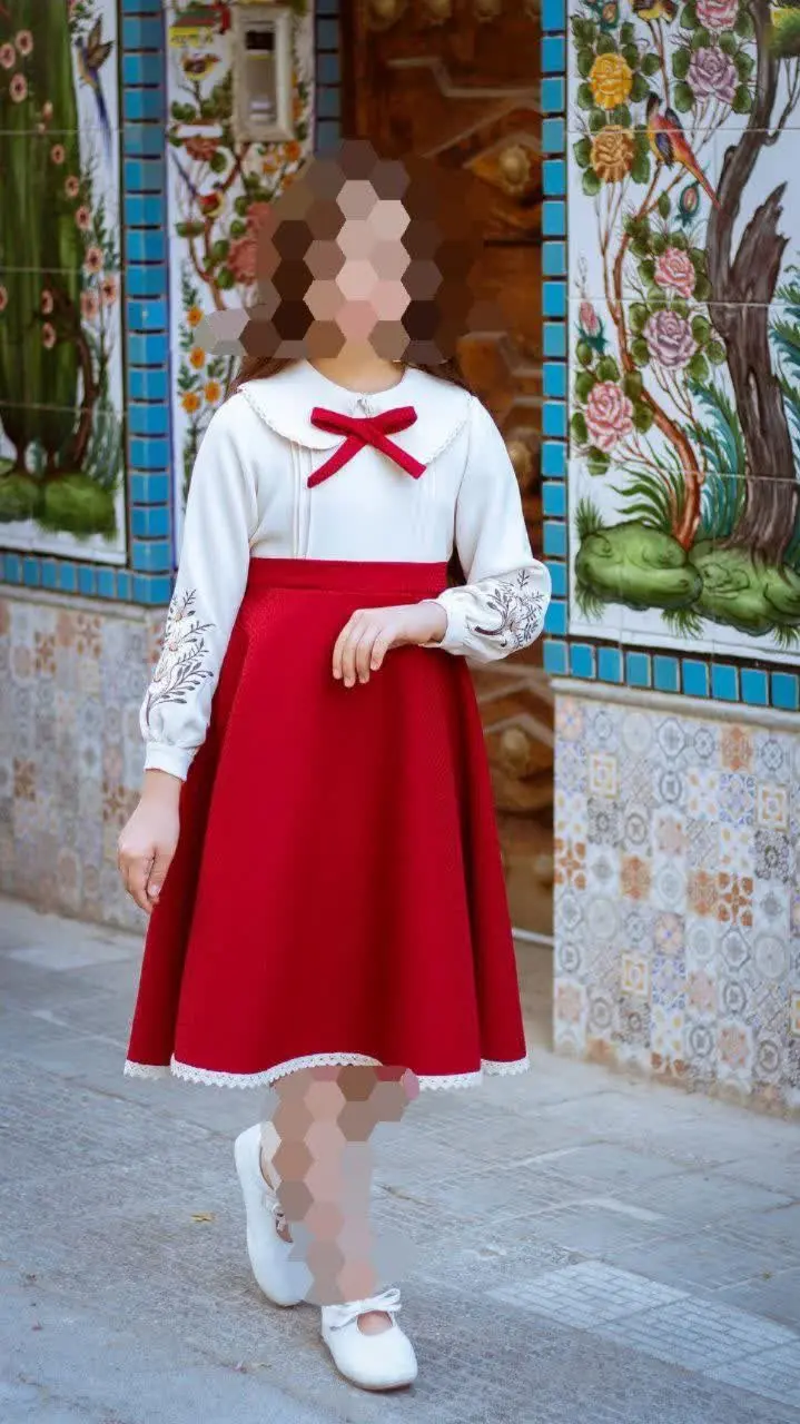 پیراهن گلدوزی 😍