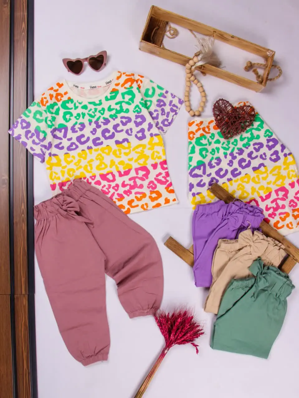 💢تیشرت شلوار پلنگی💢
