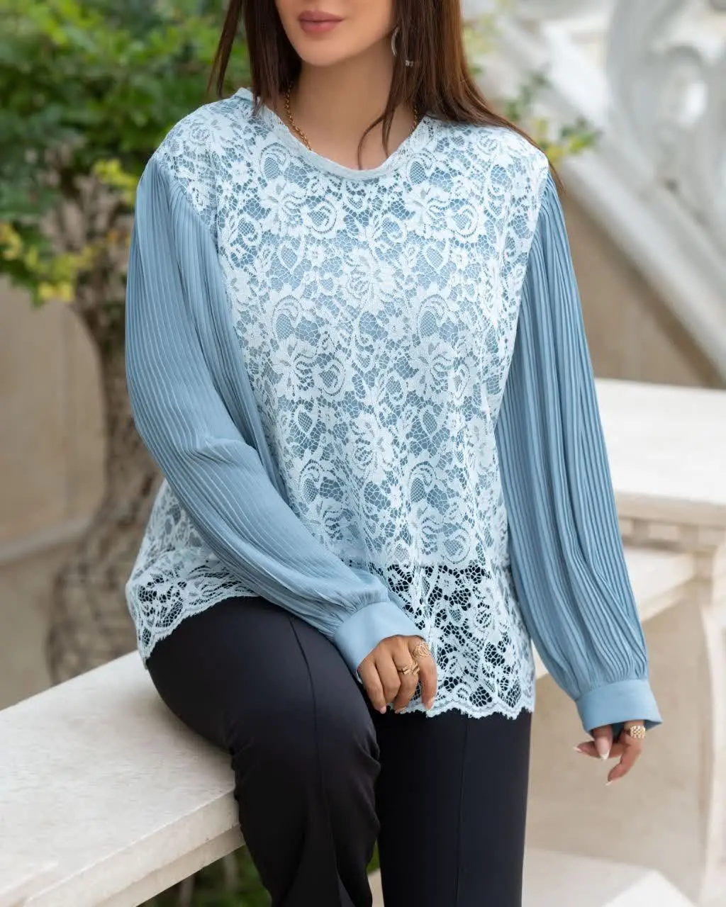 شومیز دانتل، ی کار شیک و متفاوت 
