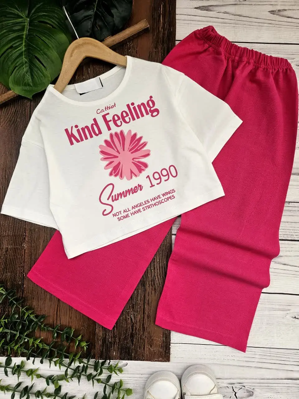 کراپ و شلوار cottiot
