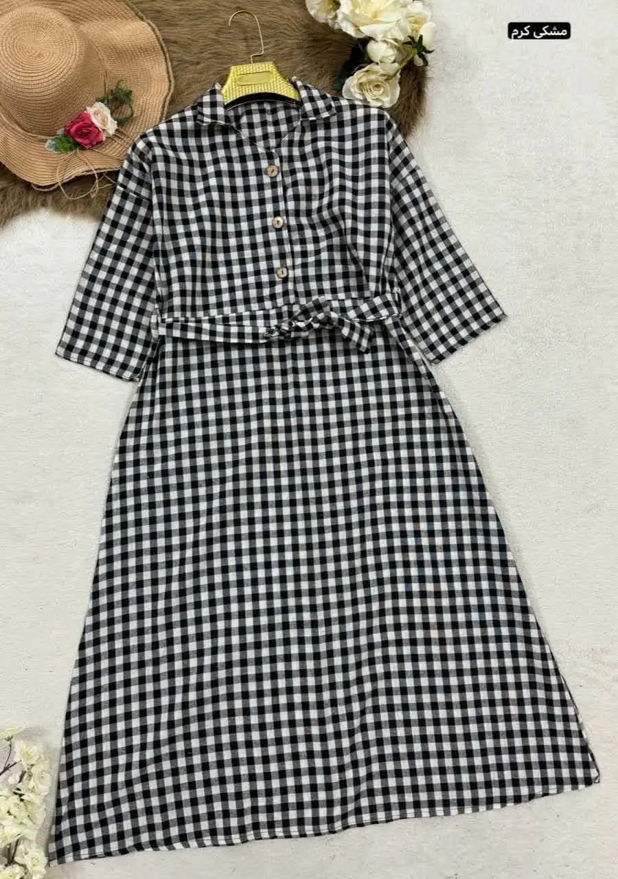 نام: پیراهن چهارخونه بلند
