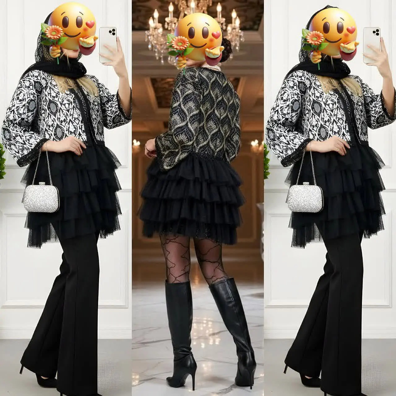 🌿نام: کت تور طبقه ای