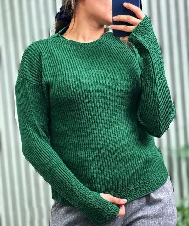 بلوز بافت فینگر دار