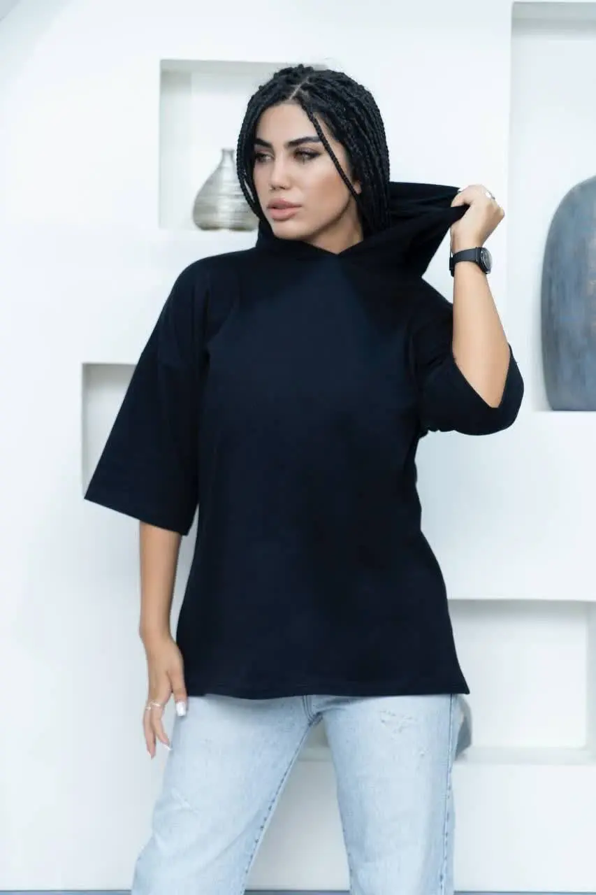 😍لانگ ساده کلاهدار😍
