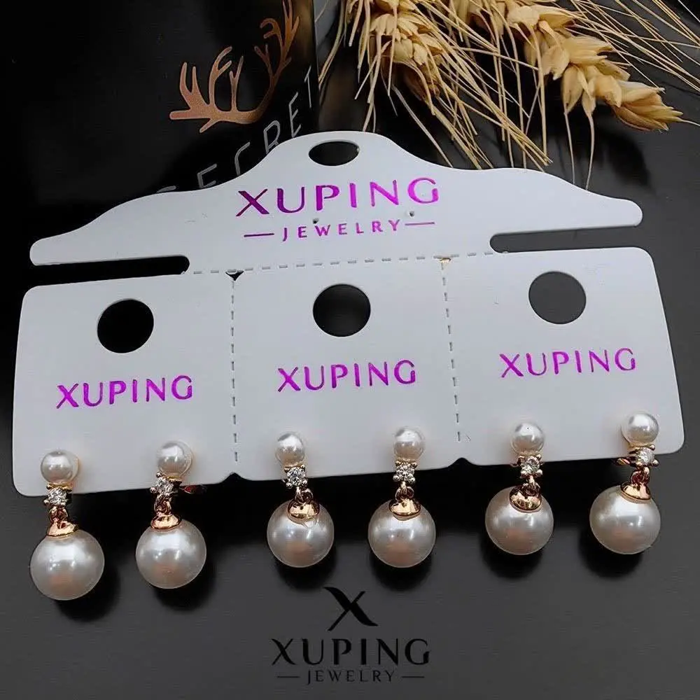 ⚜️ گوشواره سوزنی آویز مروار...