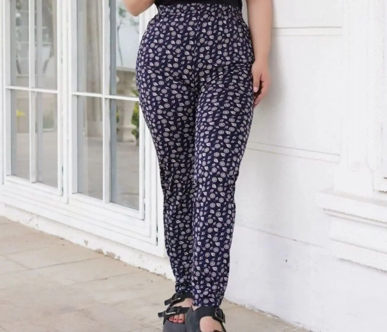 🌸 شلوار راحتی زنانه قد بلند