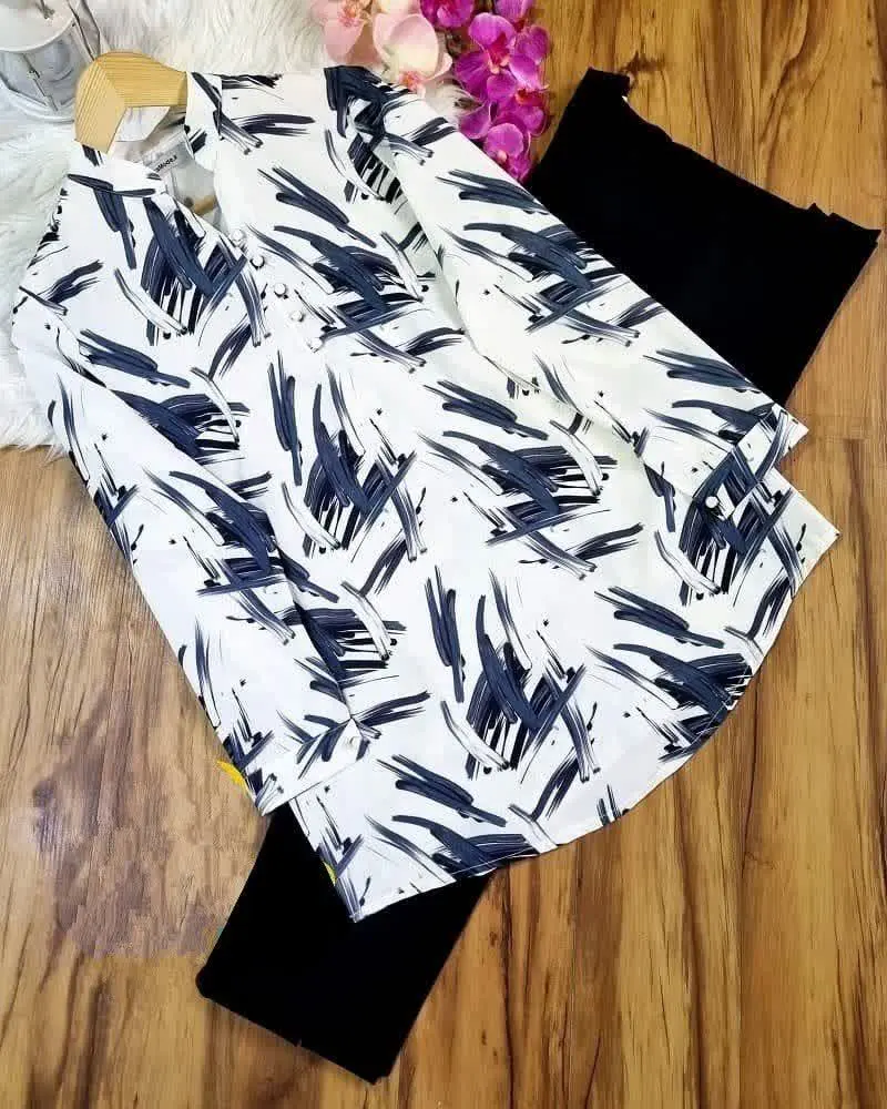 🍃نام: شومیز شلوار آرامش
