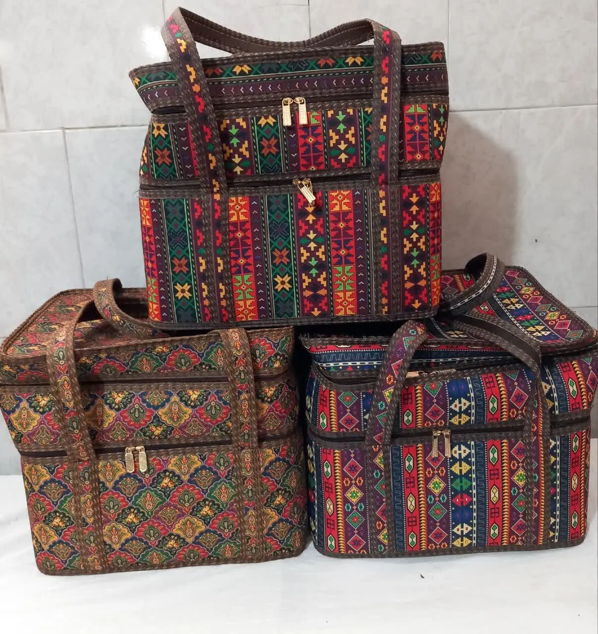 #باکس_دو_طبقه دسته ایمن کرپ 
