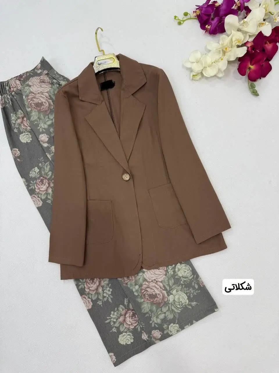 🌷نام: ست مانتو شلوار ژینا
