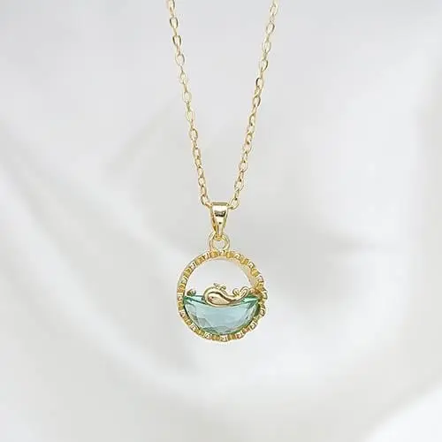 #گردنبند استیل نهنگ 
