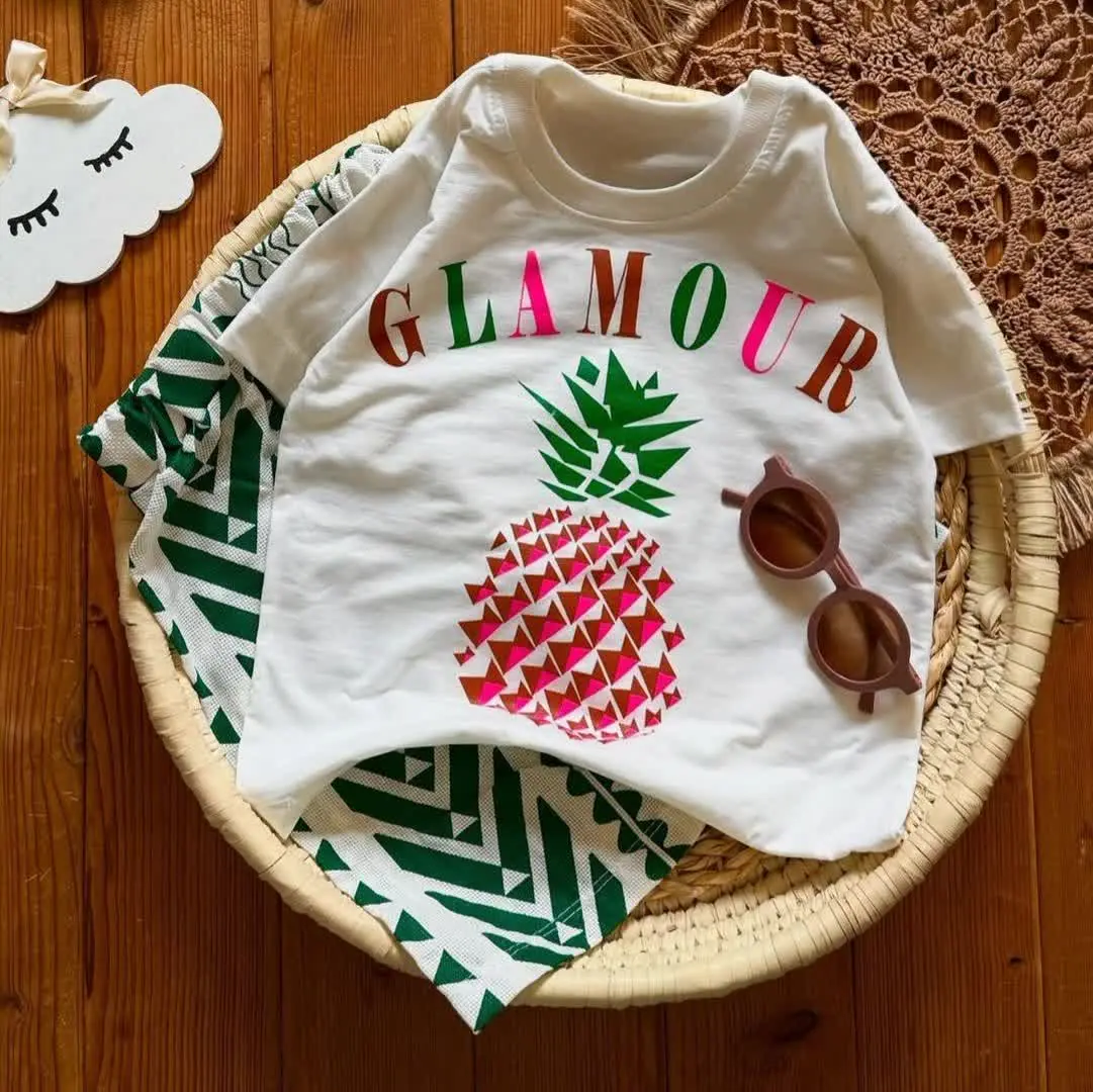 تیشرت و شلوارک دخترانه طرح...