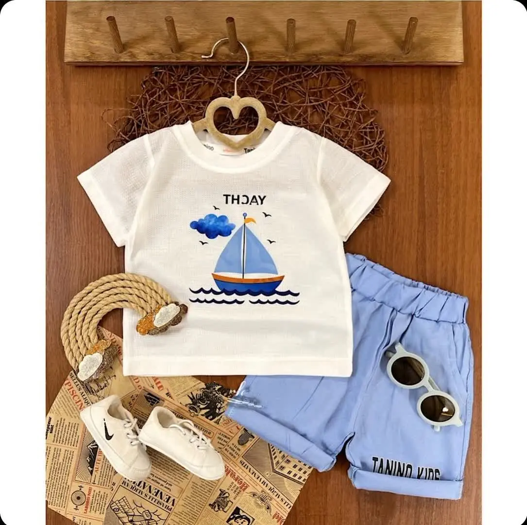 بلوز شلوارک قایق
