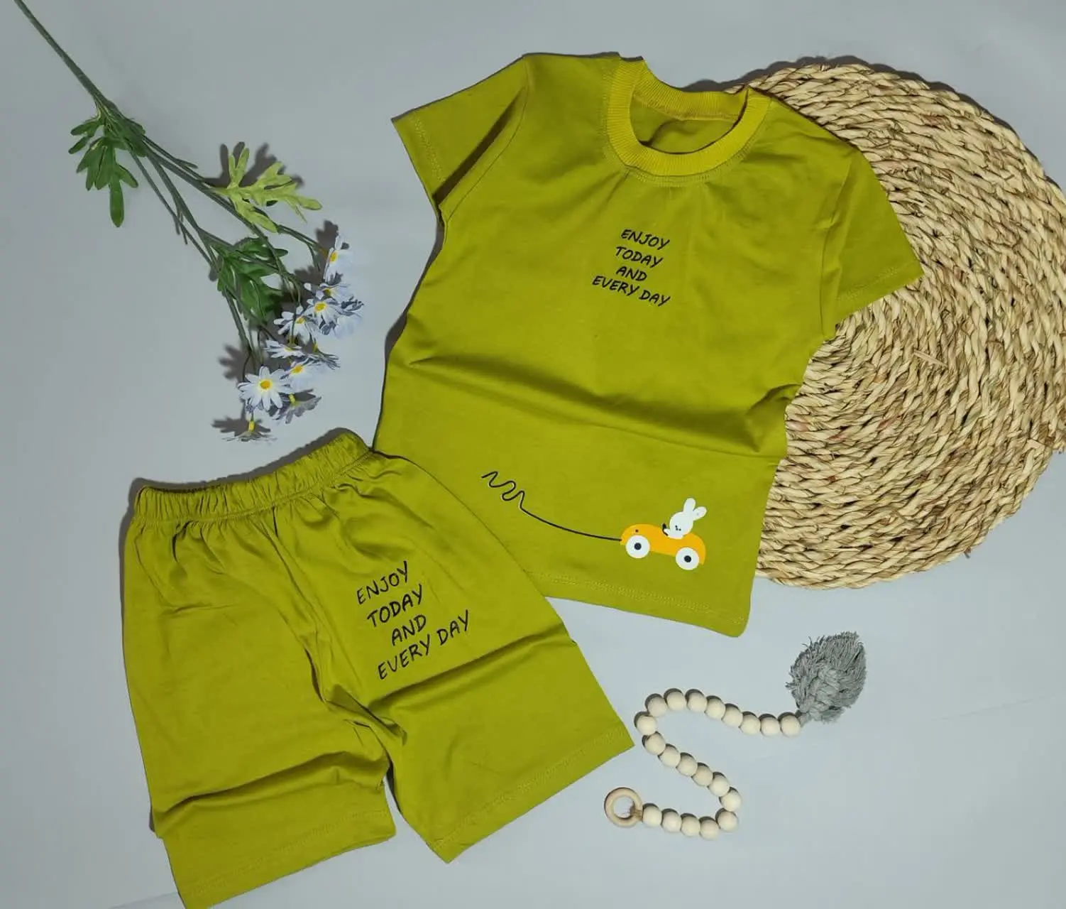 🔮تیشرت شلوارک اسپرت طرح خرگوش🔮
