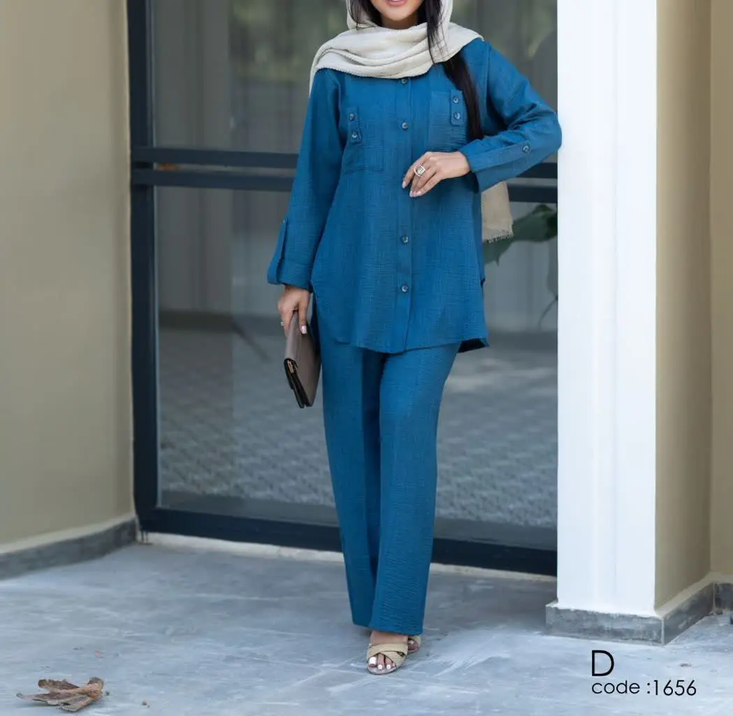 تونیک و شلوار خنک مدل زیوا