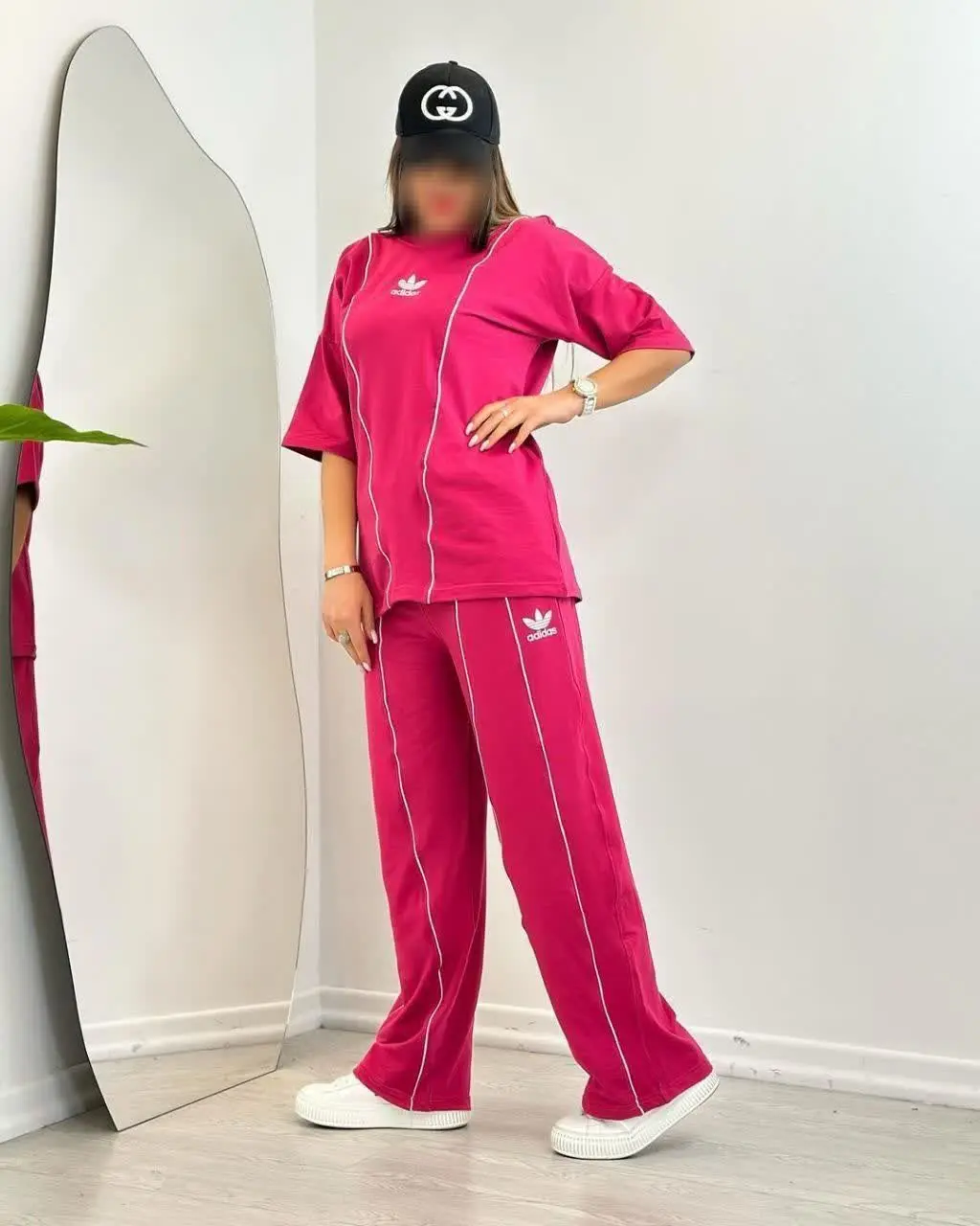 🌙نام: ست بلوز و شلوار اسپورت آدیداس مغذی دوزی شده
