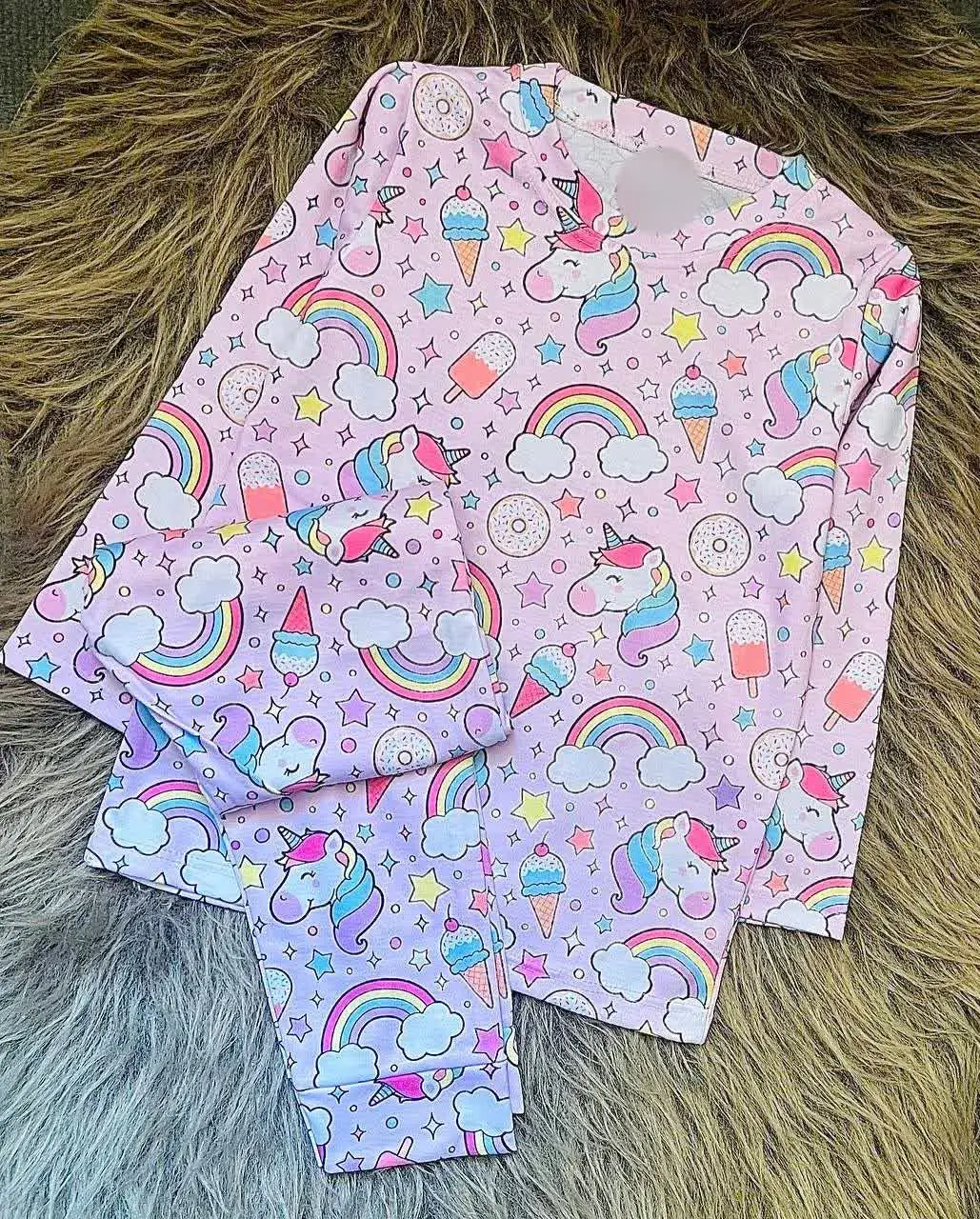 👚نام: ست راحتی پاییزه یونی بستنی
