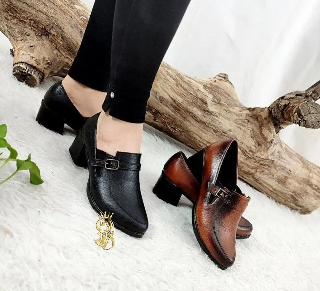 کفش طبی زنانه مدل سگک دار۹۱۱😍