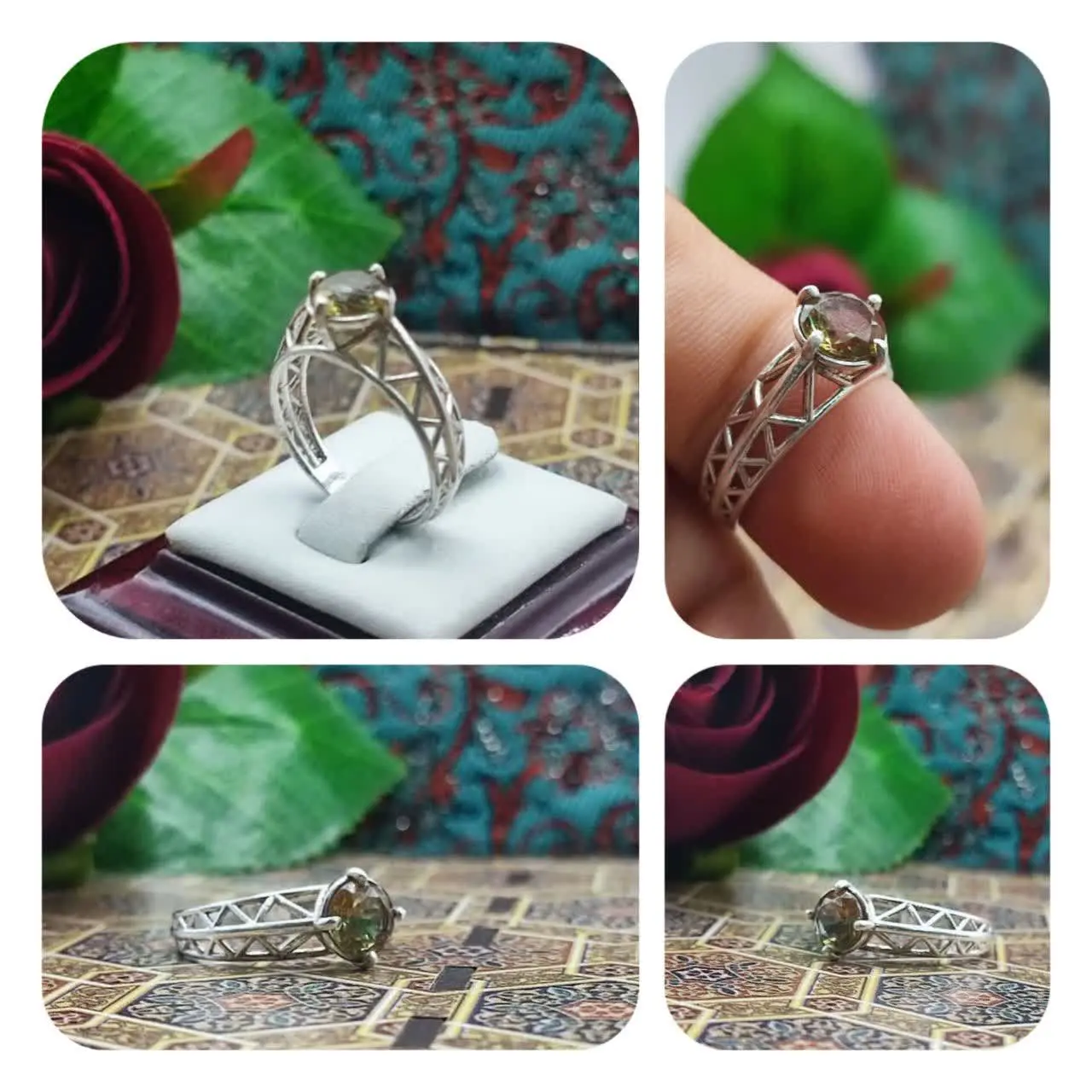 #انگشتر_زنانه_الکساندریت
