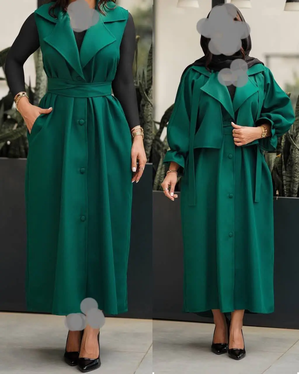 👚 نام: ست عیدانه۱۴۰۳ (کت ک سارافن) 
