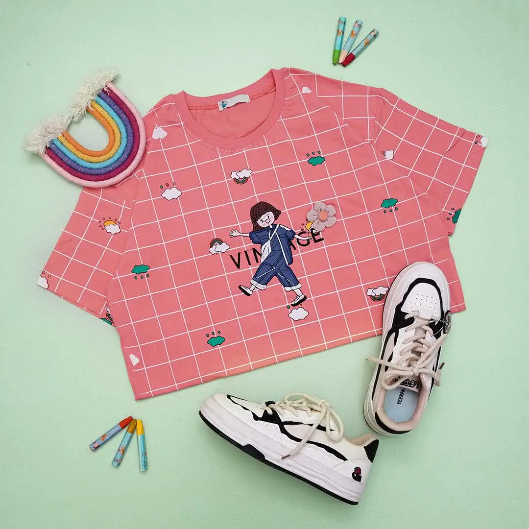 تیشرت نخ پنبه ای زنانه 😍