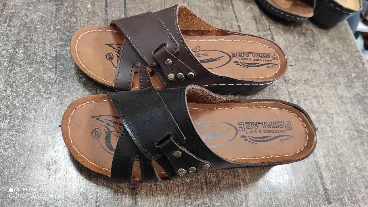 #صندل_پشت_چرم_زنانه
