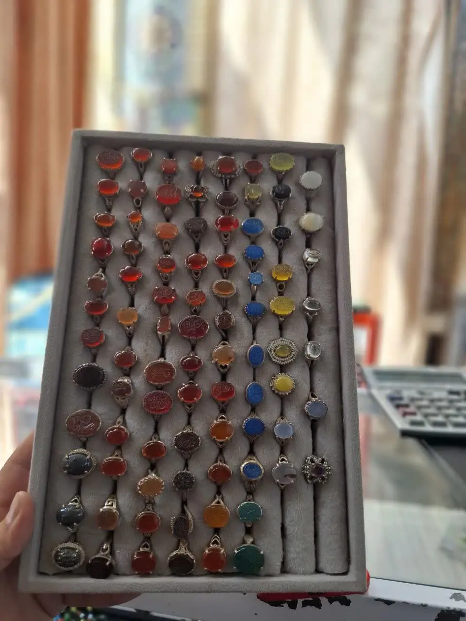 ۸۸ عدد انگشتر نقره زنانه عیار ۹۲۵ 
