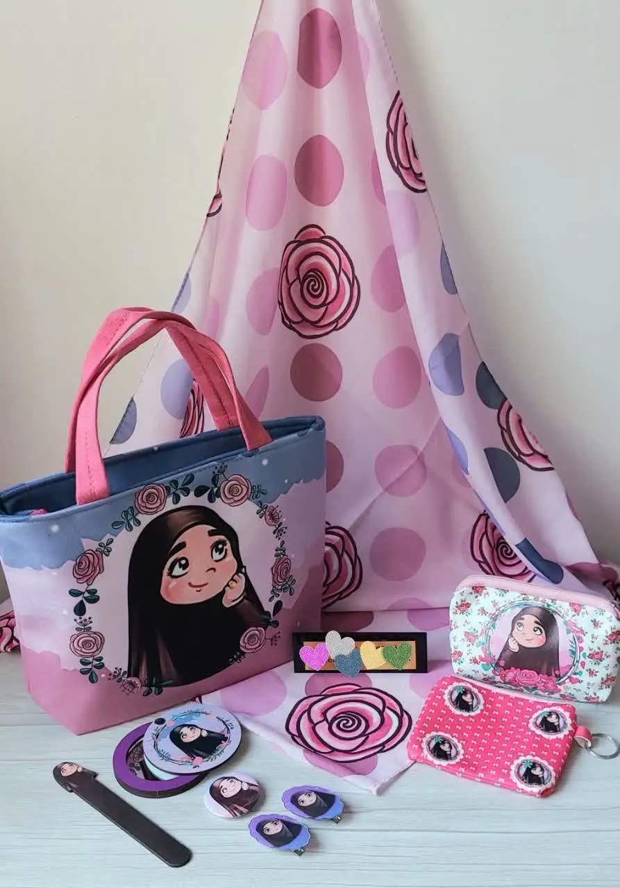 ست کیف و روسری دختر باحجاب😇
