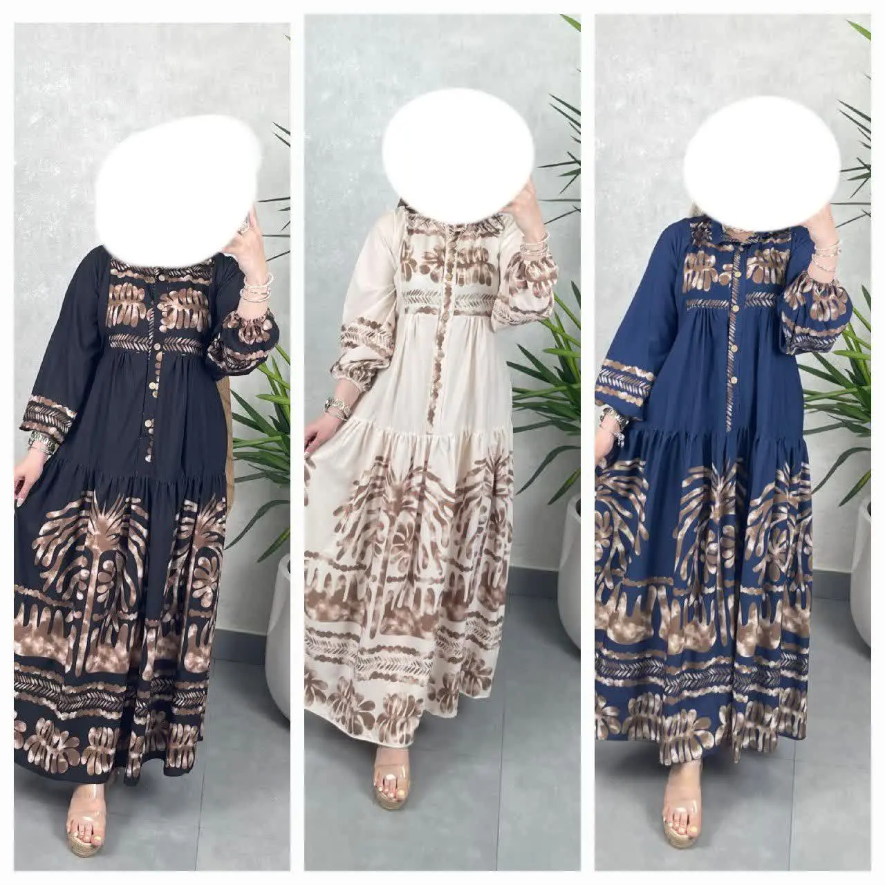 🛍نام: پیراهن ساحلی نخل🍃
