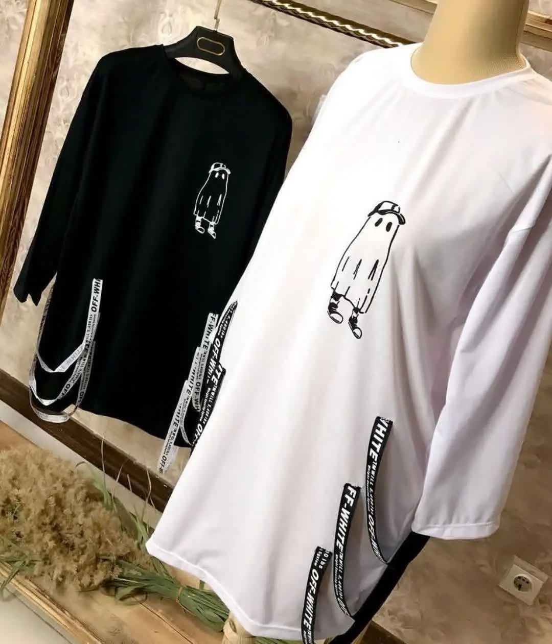 👚 نام: تیشرت لانگ روح 
