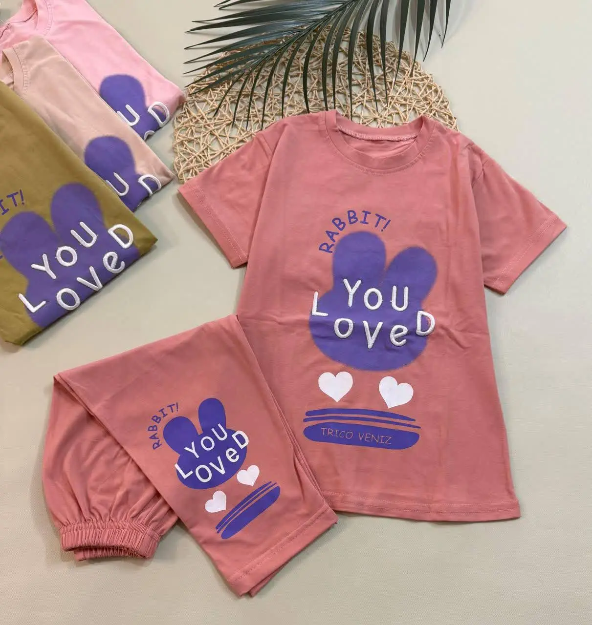 👚👖نام کالا: تیشرت شلوارک دخترانه 
