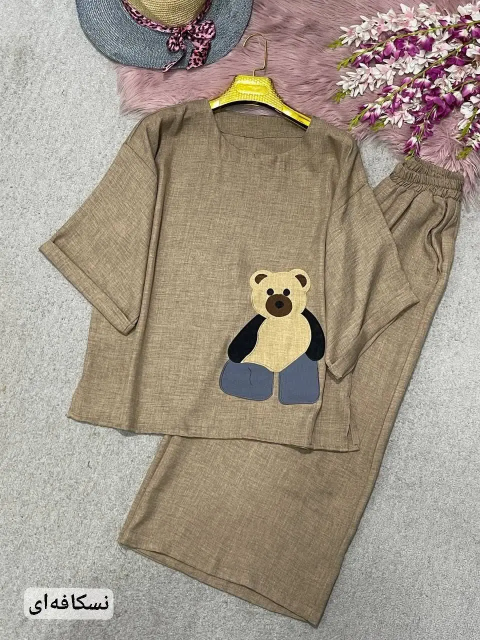 ست شومیزشلوار تدی 🌱
