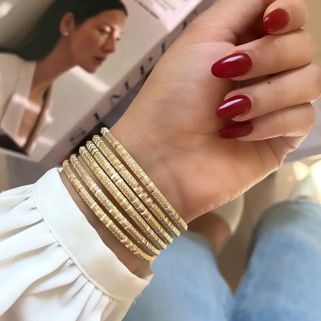 😍🤩💫 النگو های ۳میل کپی ویتر...