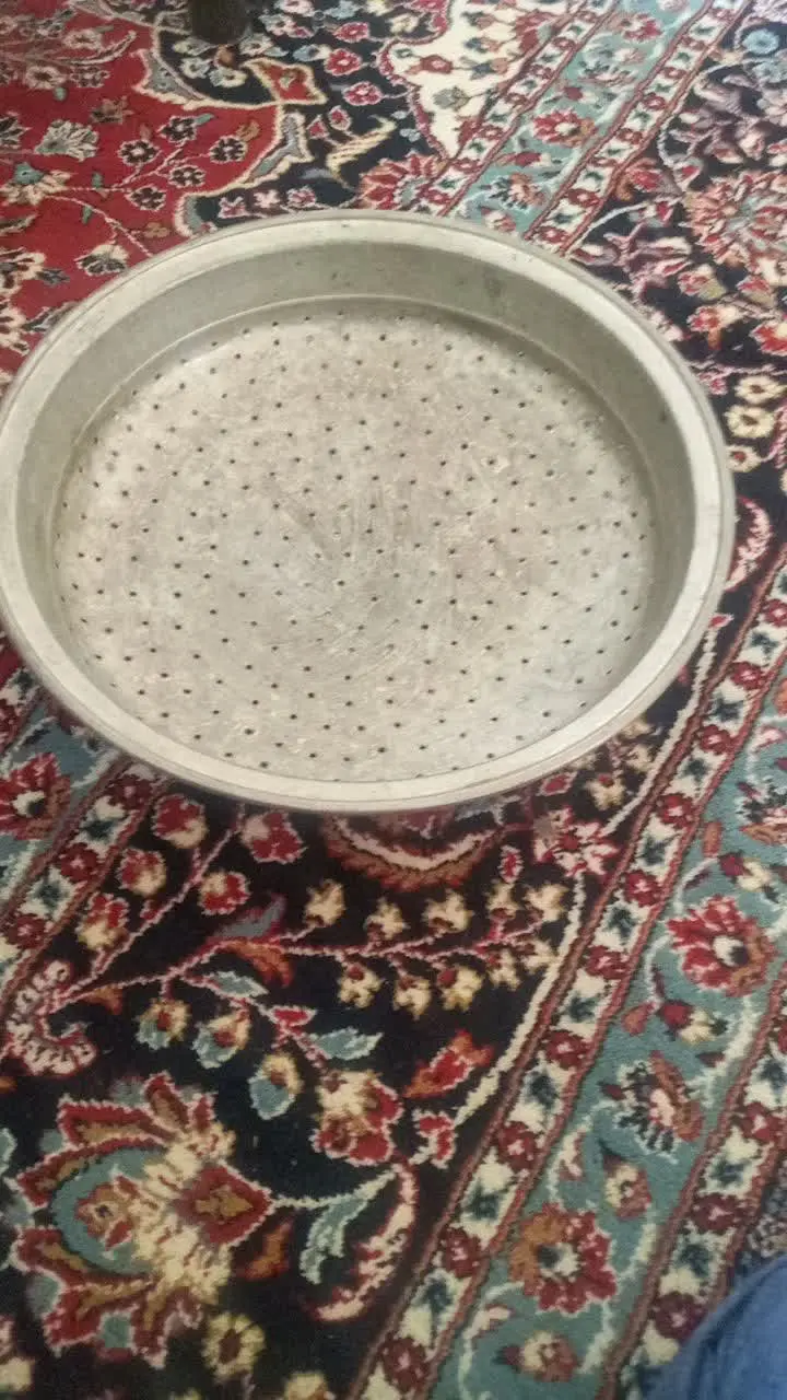 آبکش جنس مس، سایز ۳۴، وزن ۱ کیلو ۳۰ گرم
